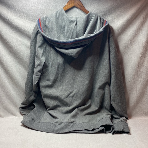 Jachs gray hooded pullover sweatshirt size 2xl - Picture 2 of 4